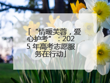 “情暖芙蓉，爱心护考”：2025 年高考志愿服务在行动