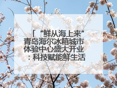 “鲜从海上来”青岛海尔冰箱城市体验中心盛大开业：科技赋能鲜生活，重新定义全球饮食未来