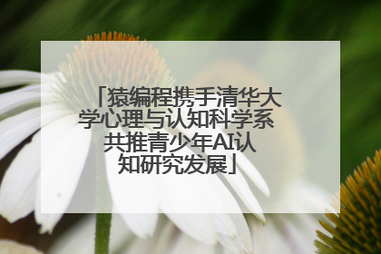 猿编程携手清华大学心理与认知科学系 共推青少年AI认知研究发展