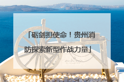 砺剑担使命！贵州消防探索新型作战力量
