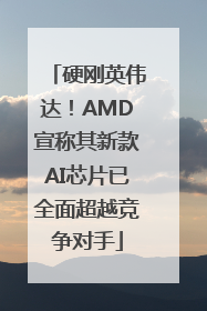 硬刚英伟达！AMD宣称其新款AI芯片已全面超越竞争对手