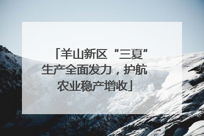羊山新区“三夏”生产全面发力，护航农业稳产增收