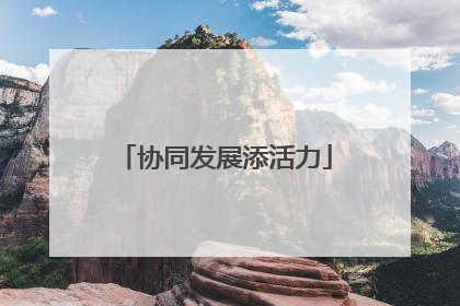 协同发展添活力