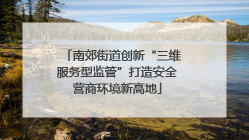 南郊街道创新“三维服务型监管”打造安全营商环境新高地