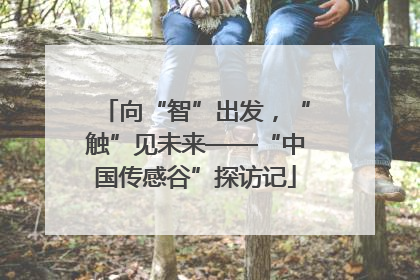 向“智”出发，“触”见未来——“中国传感谷”探访记