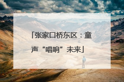 张家口桥东区：童声“唱响”未来
