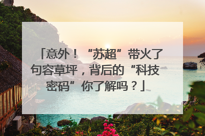 意外！“苏超”带火了句容草坪，背后的“科技密码”你了解吗？