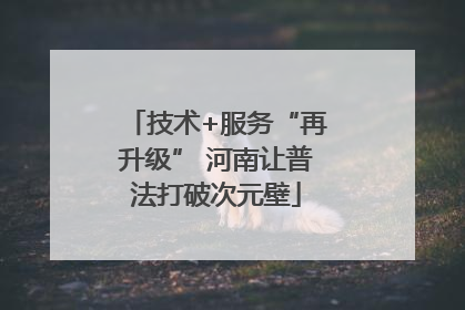 技术+服务“再升级” 河南让普法打破次元壁
