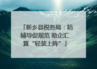 新乡县税务局：精辅导促规范 助企汇算“轻装上阵”