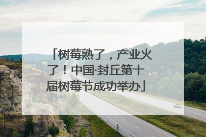 树莓熟了，产业火了！中国·封丘第十届树莓节成功举办