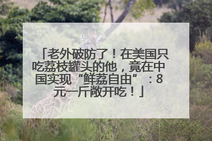 老外破防了！在美国只吃荔枝罐头的他，竟在中国实现“鲜荔自由”：8元一斤敞开吃！