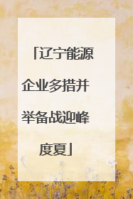 辽宁能源企业多措并举备战迎峰度夏
