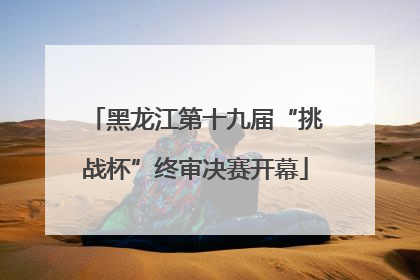 黑龙江第十九届“挑战杯”终审决赛开幕